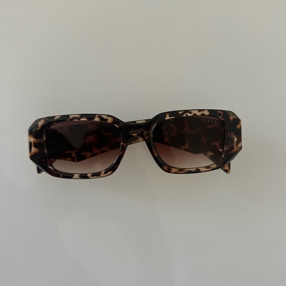 Prada Tortoise Shell Women's Sunglasses - Picture 1 of 5